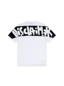 T-shirt Uomo Disclaimer 26EDS 55432 Bianco-Nero