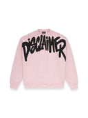 Felpa Uomo Disclaimer 26EDS 55481 Rosa
