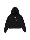 Felpa con Cappuccio Donna Disclaimer 26EDS 55550 Nero-St.Bianca