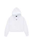Felpa con Cappuccio Donna Disclaimer 26EDS 55550 Bianco-St.Nera
