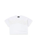 T-shirt Donna Disclaimer 26EDS 55554 Bianco-St.Animalier