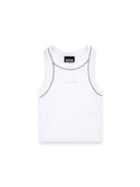 Tank Top Donna Disclaimer 26EDS 55603 Bianco