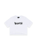 T-shirt Donna Disclaimer 26EDS 55624 Bianco
