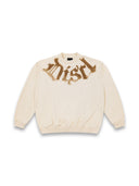 Felpa Uomo Disclaimer 55743 Latte