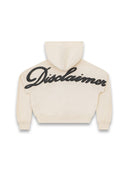 Felpa con Cappuccio Donna Disclaimer 55850 Latte-St.Nera