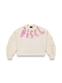 Felpa Donna Disclaimer 55866 Latte