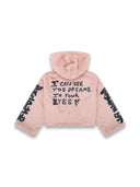 Giacca con Cappuccio Donna Disclaimer 55887 Rosa