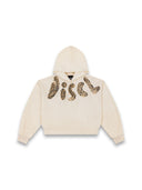 Felpa con Cappuccio Donna Disclaimer 55939 Latte
