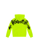 Felpa con cappuccio Bambino Disclaimer 26EDK 58800 Lime