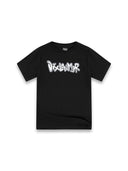 T-shirt Bambino Disclaimer 26EDK 58802 Nero/St.Bianca