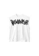 Canotta Bambino Disclaimer 26EDK 58806 Bianco/St.Nero