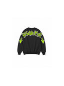 Felpa Bambino Disclaimer 26EDK 58809 Nero/St.Lime