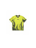T-shirt Bambino Disclaimer 26EDK 58874 Lime-V.Militare