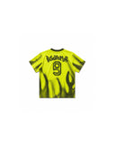 T-shirt Bambino Disclaimer 26EDK 58874 Lime-V.Militare
