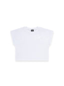 T-shirt Bambina Disclaimer 26EDK 58902 Bianco