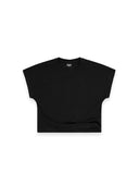 T-shirt Bambina Disclaimer 26EDK 58902 Nero/St.Bianco