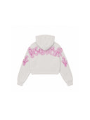 Felpa con cappuccio Bambina Disclaimer 26EDK 58909 Ghiaccio
