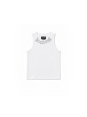 Tank Top Bambina Disclaimer 26EDK 58966 Bianco