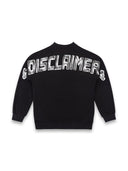 Felpa Bambino Disclaimer 59100 Nero-St.Bianca