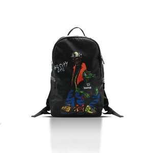 Multicolor nylon backpack